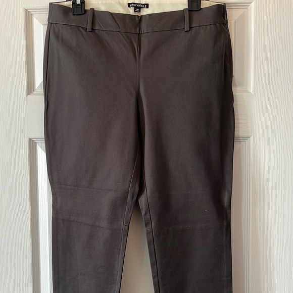 J. Crew ankle crop pants - grey - Picture 2 of 8